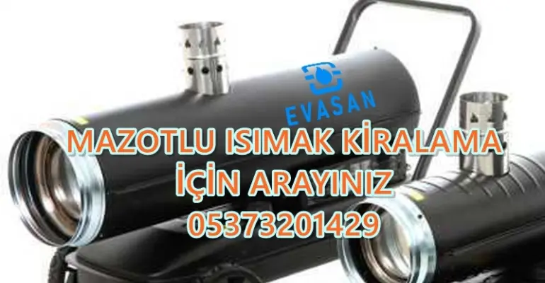 ISITICI ISIMAK KİRALAMA İzmit-Gebze-Denizli ve İstanbul